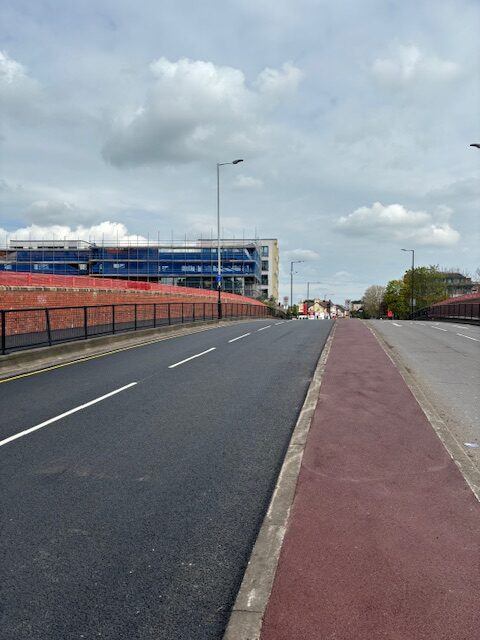 Road surfacing in Slough, Berkshire - Road Bridge
