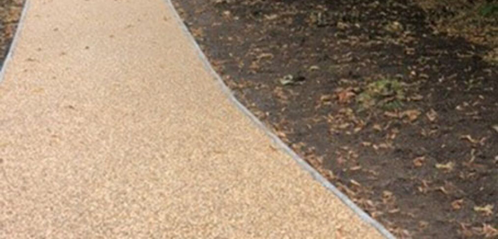 Resin Bound Footpath at Church in Slough